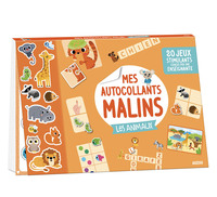 MES AUTOCOLLANTS MALINS - LES ANIMAUX