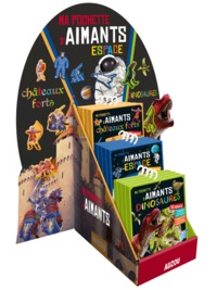 KIT PLV DE TABLE PLEINE POCHETTE D'AIMANTS (24EX)