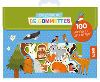 MA POCHETTE DE GOMMETTES - 100 ANIMAUX DE LA MONTAGNE