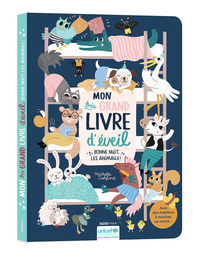 Mon très grand livre d'éveil - Bonne nuit les animaux !