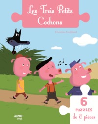 LES TROIS PETITS COCHONS (MON LIVRE PUZZLE)