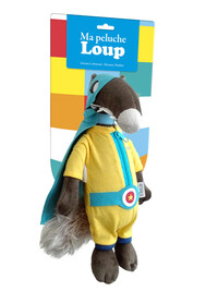 PELUCHE DU LOUP SUPER-HÉROS UNICEF