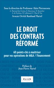 Le droit des contrats réformé