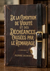 De la condition de viduité et des déchéances causées par le remariage