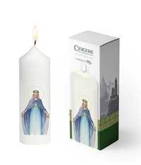 CIERGE BLANC - MARIE REINE