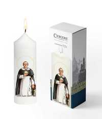 Cierge blanc - Saint Thomas d'Aquin