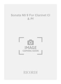SONATA N0 9 FOR CLARINET CL & PF CLARINETTE