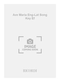 AVE MARIA ENG-LAT SONG KEY EF  CHANT