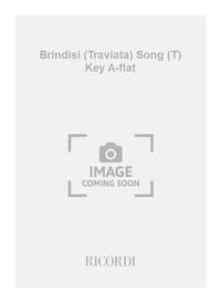 BRINDISI (TRAVIATA) SONG (T) KEY A-FLAT  CHANT