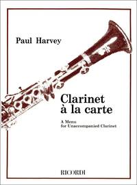 CLARINET A LA CARTE CLARINETTE
