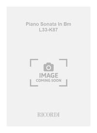 PIANO SONATA IN BM L33-K87 PIANO