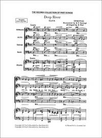 DEEP RIVER SATB CHANT