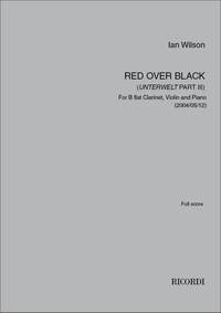 RED OVER BLACK (UNTERWELT PART III) CLARINETTE-PARTITION+PARTIES SEPAREES