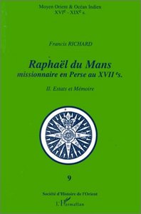 Raphael du Mans, missionnaire en Perse au XVIIè siècle (2 vo