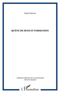 Quête de sens et formation