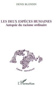 Les deux espèces humaines