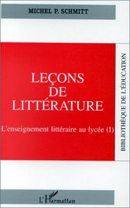 Leçon de littérature