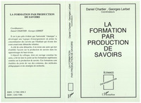 La formation par production de savoirs