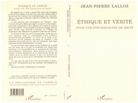 Ethique et vérité