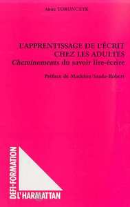 L'APPRENTISSAGE DE L'ÉCRIT CHEZ LES ADULTES