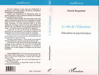 LE RÔLE DE L'ÉDUCATEUR