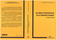 Les droits fondamentaux de la personne humaine en 1995 et 1996