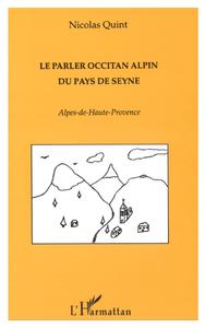 Le Parler Occitan Alpin du Pays de Seyne