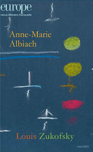 Anne-Marie Albiach / Louis Zukofsky