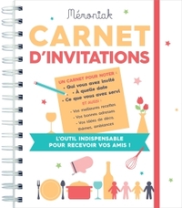 CARNET D?INVITATIONS MEMONIAK 2018