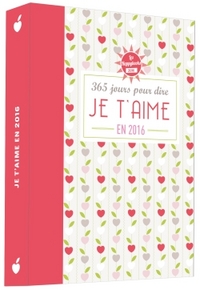 Happybook 365 jours pour dire je t'aime en 2016