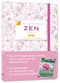 Mon petit agenda Zen 2016