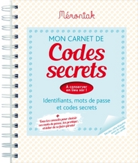 CARNET DE CODES SECRETS MEMONIAK 2017