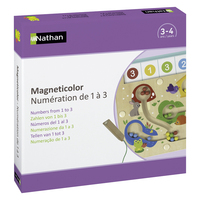 Magneticolor- Numération 1 à 3