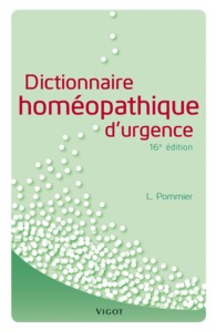 DICTIONNAIRE HOMEOPATHIQUE D'URGENCE