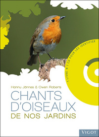 Chants d'oiseaux de nos jardins avec CD