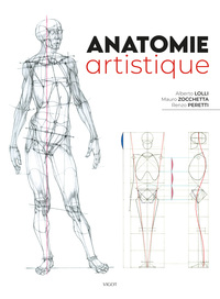 ANATOMIE ARTISTIQUE - ILLUSTRATIONS, COULEUR