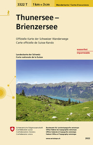 THUNERSEE - BRIENZERSEE INDECHIRABLE ET RESISTANTE EAU