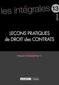 LECONS PRATIQUES DE DROIT DES CONTRATS