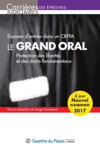 LE GRAND ORAL  2017 12EME EDITION