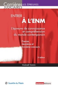 ENTRER À L'ENM - L'ÉPREUVE DE CONNAISSANCE ET COMPRÉHENSION DU MONDE CONTEMPORAI