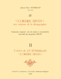 L'ORDRE DIVIN AUX ORIGINES DE LA DEMOGRAPHIE