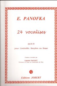 VOCALISES VOL.2 OP.81B (24) --- VOIX GRAVE ET PIANO