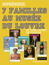 7 FAMILLES AU MUSEE DU LOUVRE - ILLUSTRATIONS, COULEUR