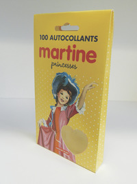 Martine, 100 autocollants Princesses