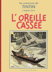 TINTIN - FAC-SIMILE NOIR ET BLANC - T06 - L'OREILLE CASSEE