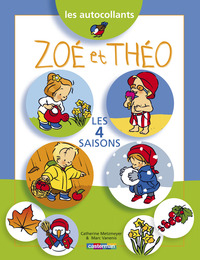 Les autocollants Zoé et Théo