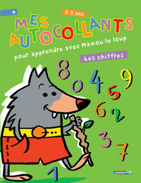 MES AUTOCOLLANTS POUR APPRENDRE T.4 LES CHIFFRES