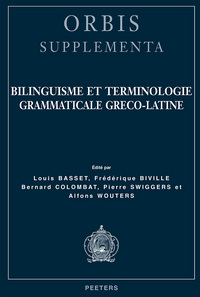 BILINGUISME ET TERMINOLOGIE GRAMMATICALE GRECO-LATINE