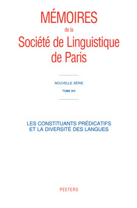 LES CONSTITUANTS PREDICATIFS ET LA DIVERSITE DES LANGUES