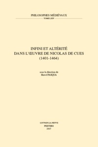 INFINI ET ALTERITE DANS L OEUVRE DE NICOLAS DE CUES (1401-1464)